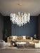 White Jade Branch Brass Chandelier - DWHOME