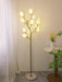 Porcelain Magnolia Floor Lamp-DWHOME