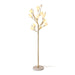 Porcelain Magnolia Floor Lamp-DWHOME