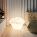 White Rose Shaped LED Table Lamp - DWHOME