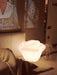 White Rose Shaped LED Table Lamp - DWHOME