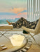 White Rose Shaped LED Table Lamp - DWHOME