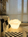 White Rose Shaped LED Table Lamp - DWHOME