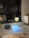 White Rose Shaped LED Table Lamp - DWHOME