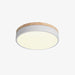 White Round Wooden Ceiling Lamp-DWHOME
