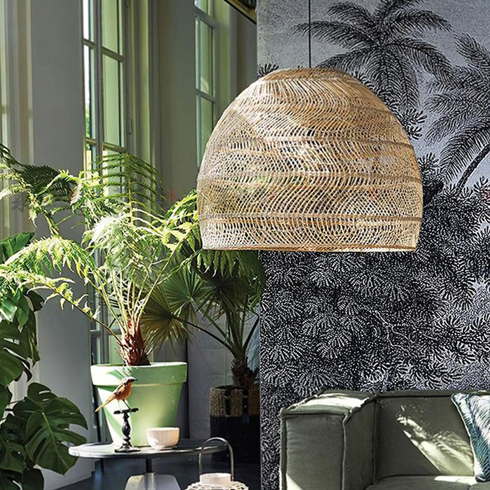 Wicker Pendant Lamp - DWHOME