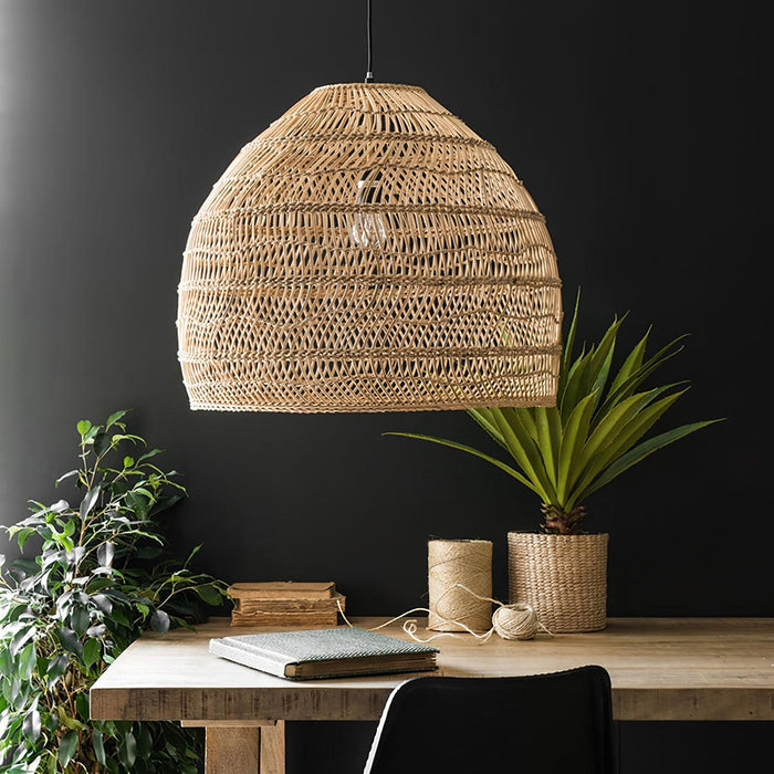 Wicker Pendant Lamp - DWHOME