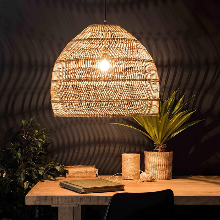 Wicker Pendant Lamp - DWHOME