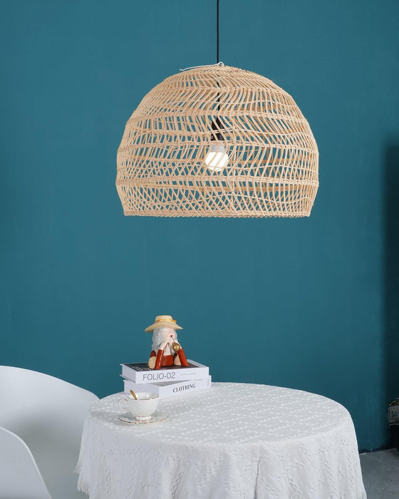 Wicker Pendant Lamp - DWHOME
