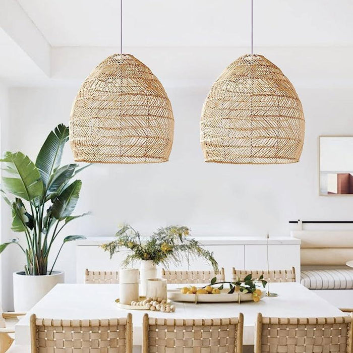 Wicker Pendant Lamp - DWHOME