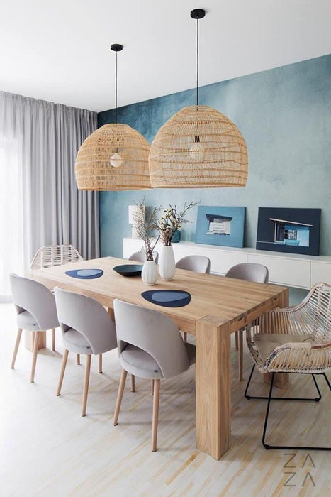 Wicker Pendant Lamp - DWHOME