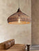 Wicker Rattan Pendant Light-DWHOME