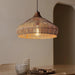 Wicker Rattan Pendant Light-DWHOME