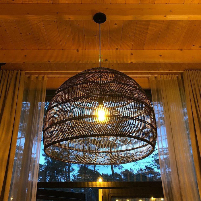 Wicker Pendant Lamp - DWHOME