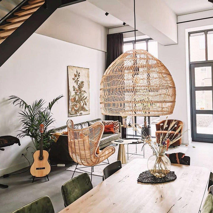 Wicker Pendant Lamp - DWHOME