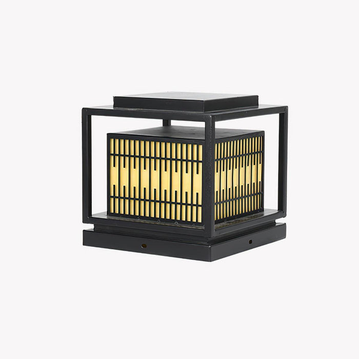 Window Grille Outdoor Post Light-DWHOME