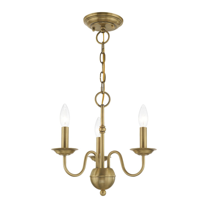Windsor Brass Chandelier-DWHOME