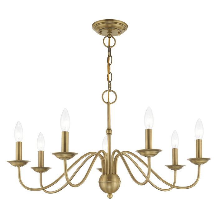 Windsor Brass Chandelier-DWHOME