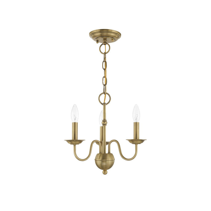 Windsor Brass Chandelier-DWHOME