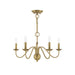 Windsor Brass Chandelier-DWHOME