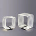 Wire Cube Table Lamp-DWHOME