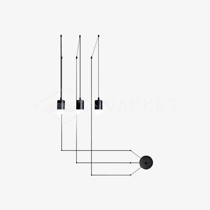 Line Form Pendant light-DWHOME