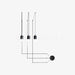 Line Form Pendant light-DWHOME