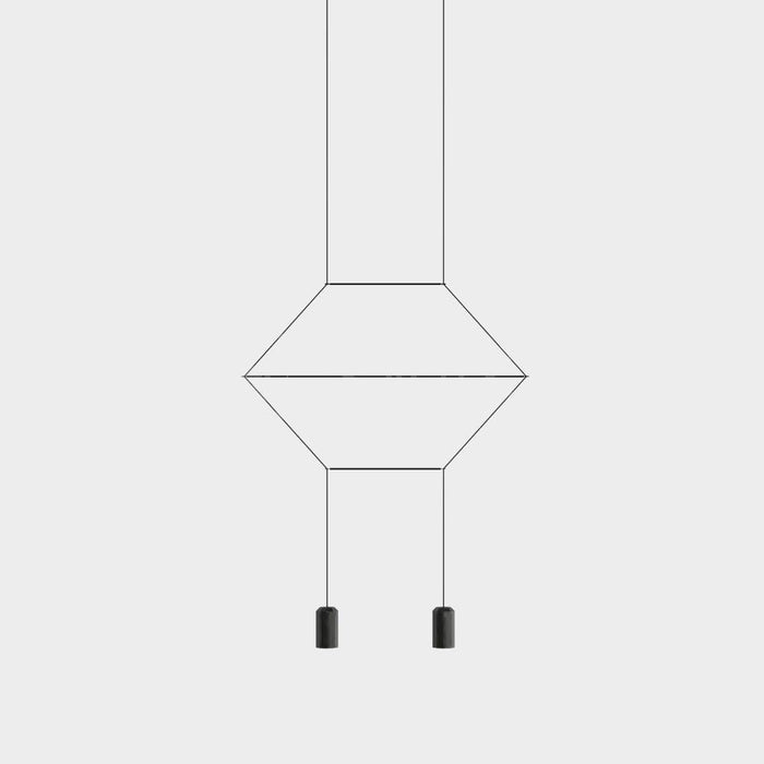 Line Art Pendant Light - DWHOME