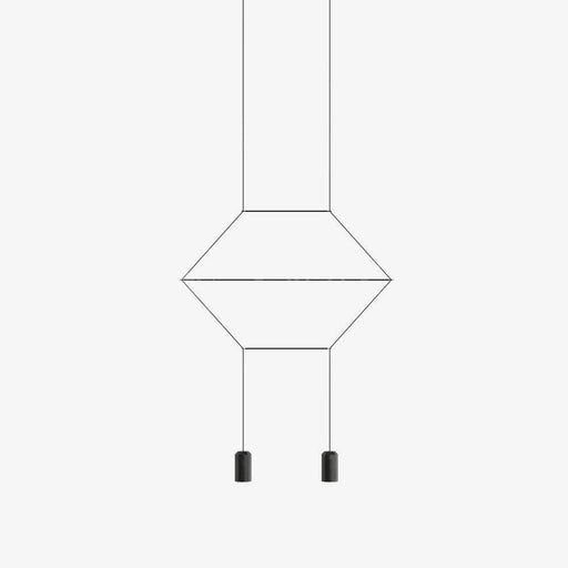 Line Art Pendant Light - DWHOME