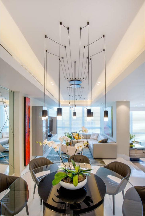 Line Form Pendant light-DWHOME