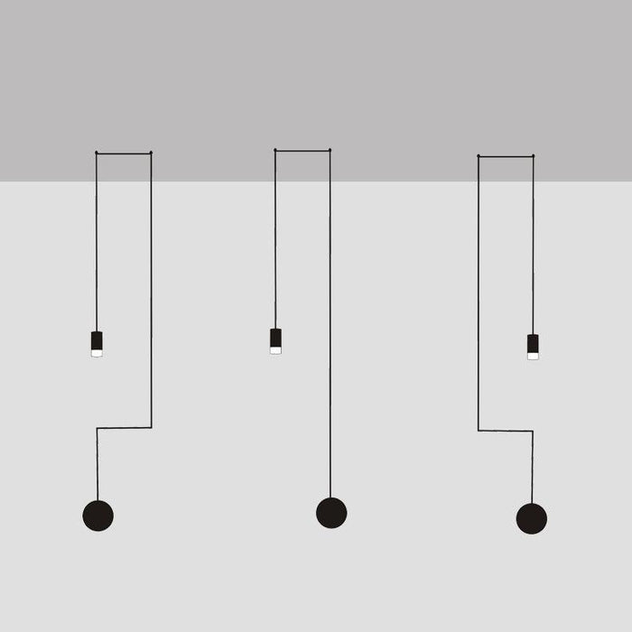Line Form Pendant light-DWHOME