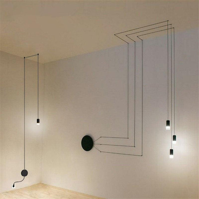 Line Form Pendant light-DWHOME