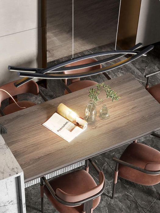 Wishbone LED Chandelier-DWHOME