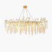 Wisteria Flower Crystal Chandelier - DWHOME