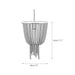 Angie Beaded Chandelier-DWHOME