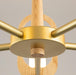 Wood Art Halo Chandelier - DWHOME