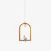 Wood Bird Resin Pendant Light - DWHOME