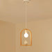 Wood Bird Resin Pendant Light - DWHOME