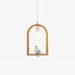 Wood Bird Resin Pendant Light - DWHOME