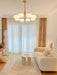 Wooden Cotton Balls Chandelier - DWHOME