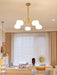 Wooden Cotton Balls Chandelier - DWHOME