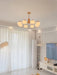 Wooden Cotton Balls Chandelier - DWHOME