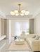 Wooden Cotton Balls Chandelier - DWHOME