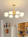 Wooden Cotton Balls Chandelier - DWHOME