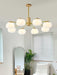 Wooden Cotton Balls Chandelier - DWHOME