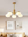 Wooden Cotton Balls Chandelier - DWHOME
