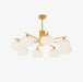 Wooden Cotton Balls Chandelier - DWHOME
