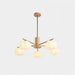 Wooden Cotton Balls Chandelier - DWHOME
