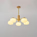 Wooden Cotton Balls Chandelier - DWHOME