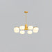 Wooden Cotton Balls Chandelier - DWHOME